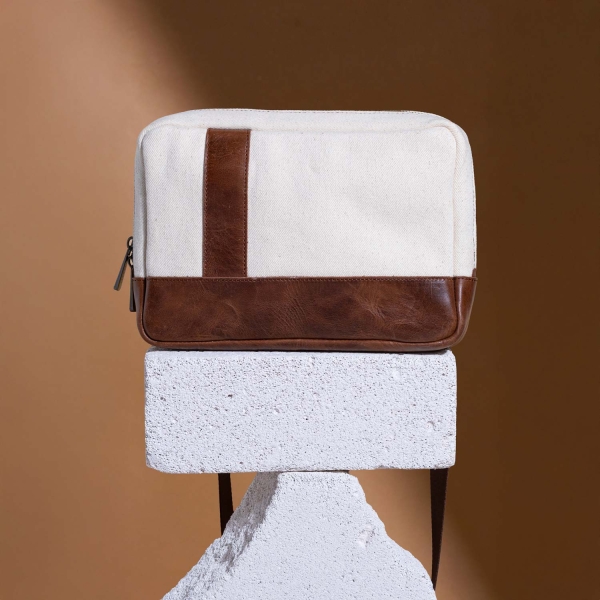 Forge Canvas Leather Bag