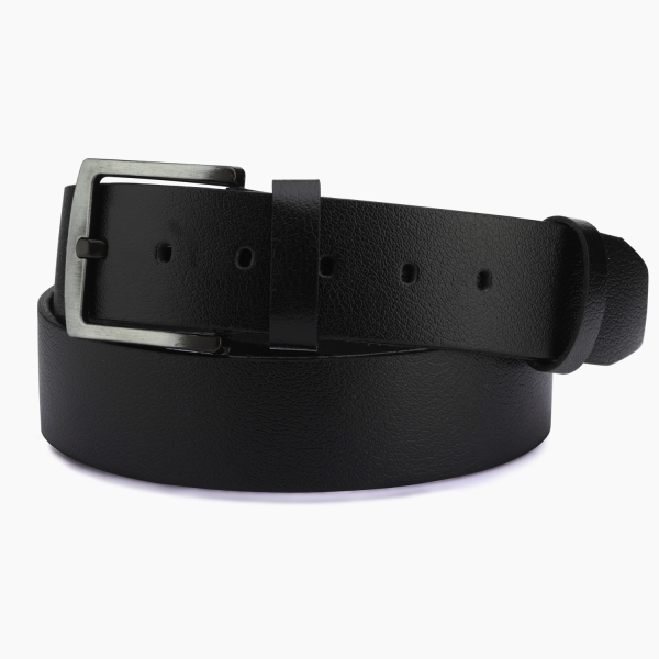 Leather Belt - Matte Black