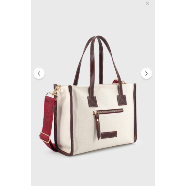 Forma Canvas Crossbody Bag – Claret