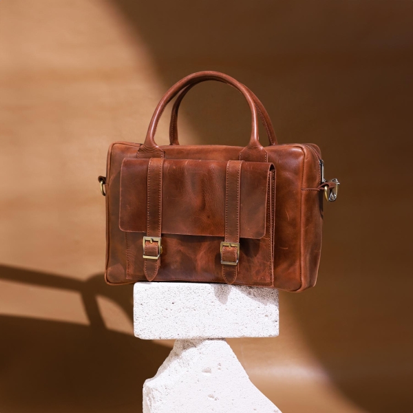 Horizon Leather Briefcase