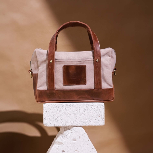 Dune Canvas Briefcase