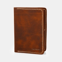 Tobacco Passport Case - Full Grain Leather