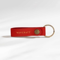 Scarlet - Leather Keychain