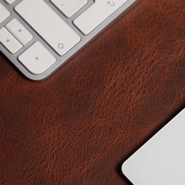 Leather Desk Pad - Heritage Brown