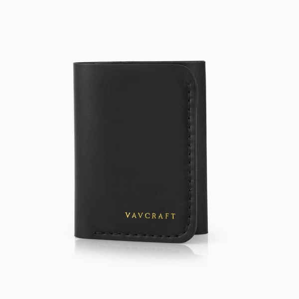 Dark Trifold - Leather ID Wallet