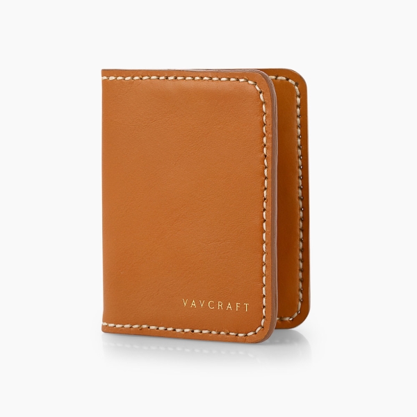 Cognac Basic - Leather Wallet