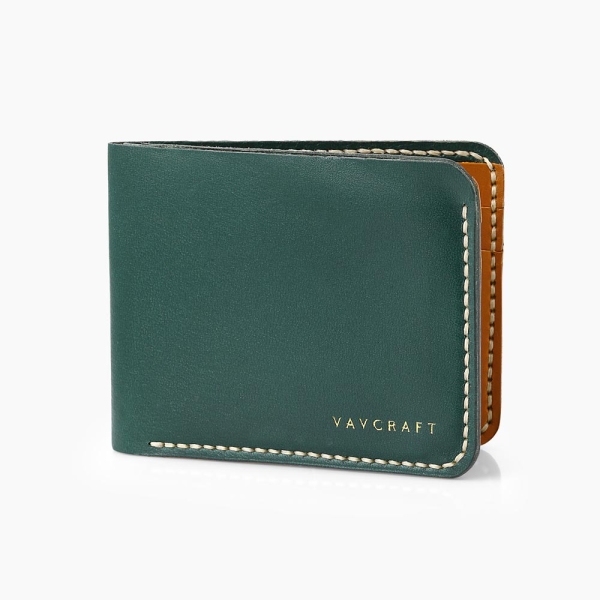 Green Traditional - Leather Wallet