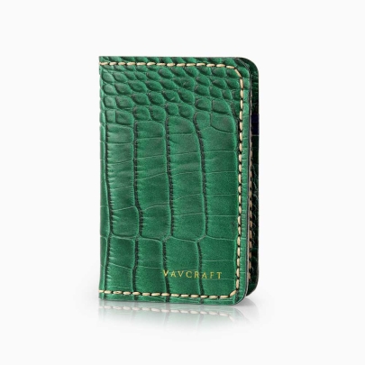 Emerald Exotic - Leather Wallet