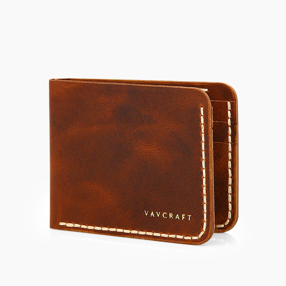 Heritage Brown Traditional - Leather Wallet | VAVCRAFT