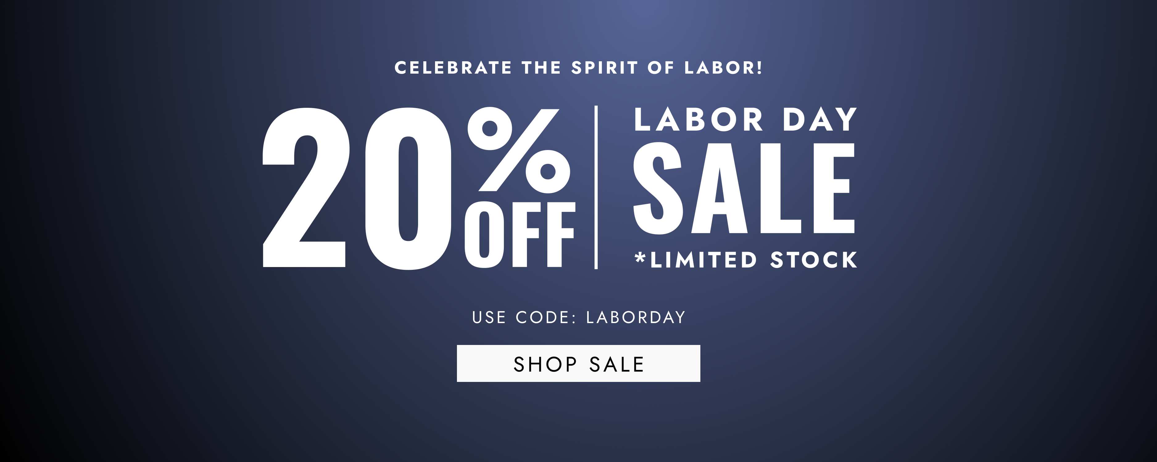Labor Day Sale