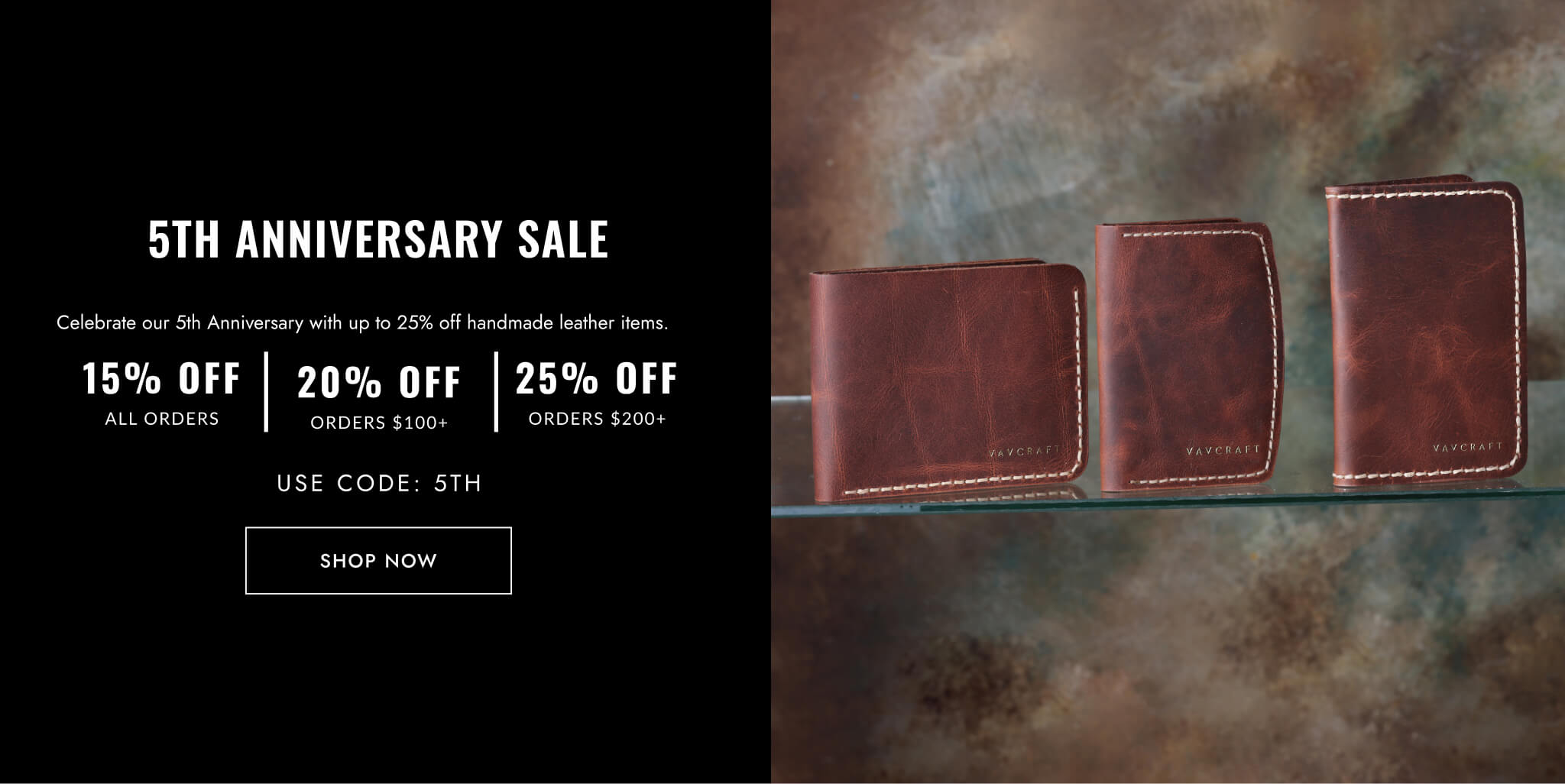 5th Anniversary Sale